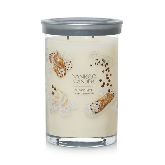 Yankee Candle Signature Collection 2 Wick Tumbler Large Chocolate Chip Cannoli (1078g)