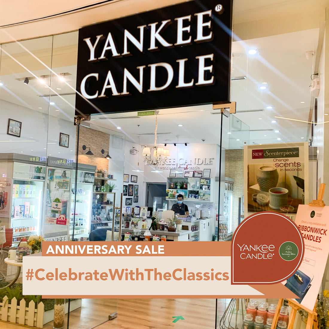 Get massive deals and discounts on your favorite Yankee Candle items at our Anniversary In-Store Sale