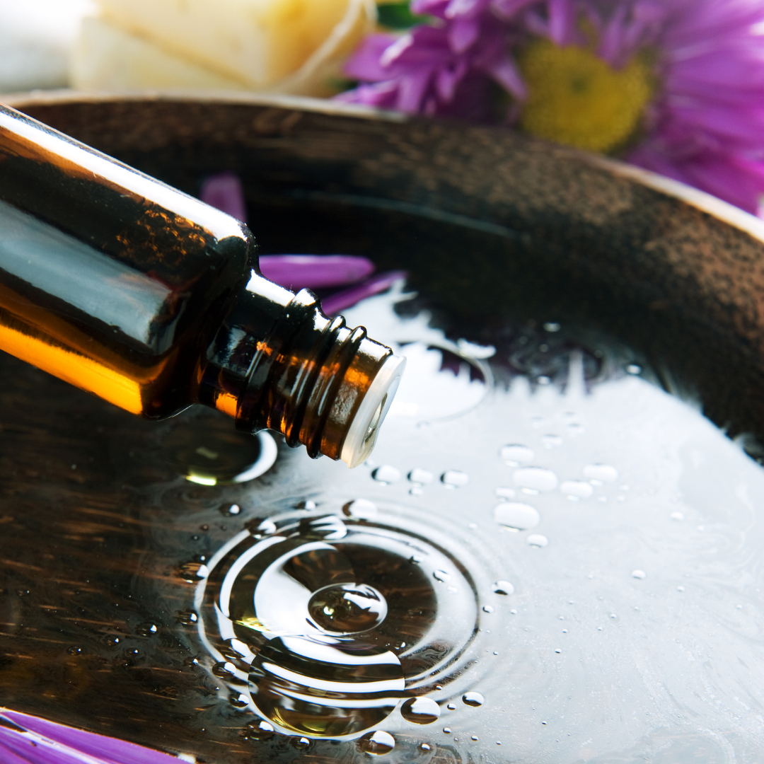 Treat yourself to a relaxing bath with essential oils
