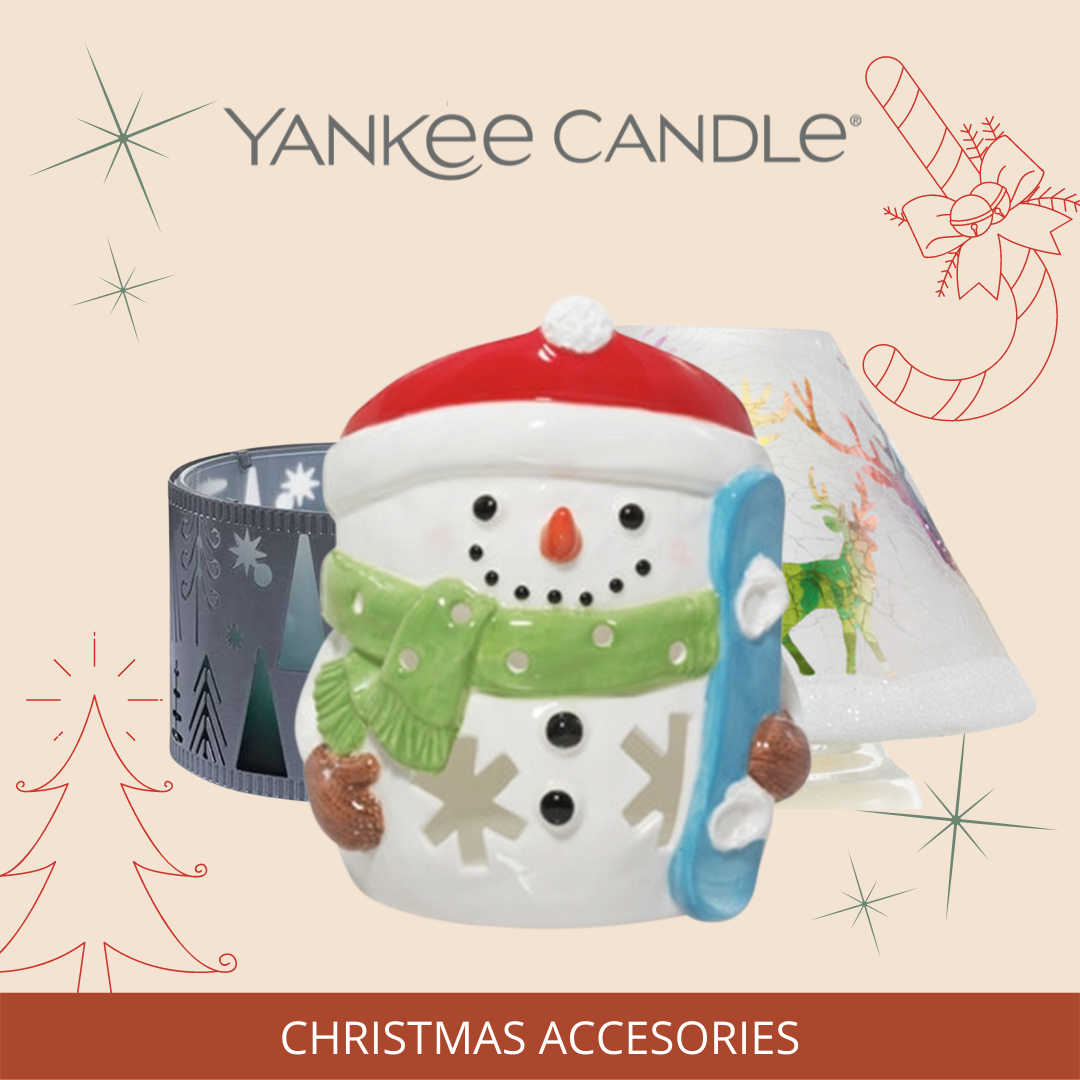 Adorn your favorite Yankee candles with these festive candle accessories