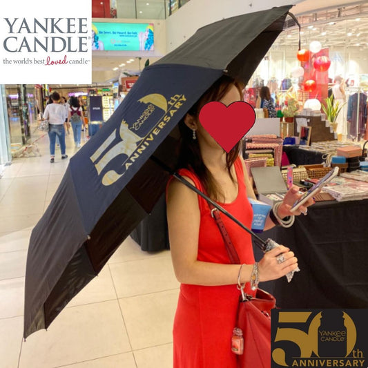 Yankee Candle 50th Anniversary Folding Umbrella