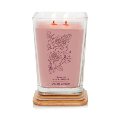 Yankee Candle Well Living Collection Large Tranquil Rose & Hibiscus (1370g)