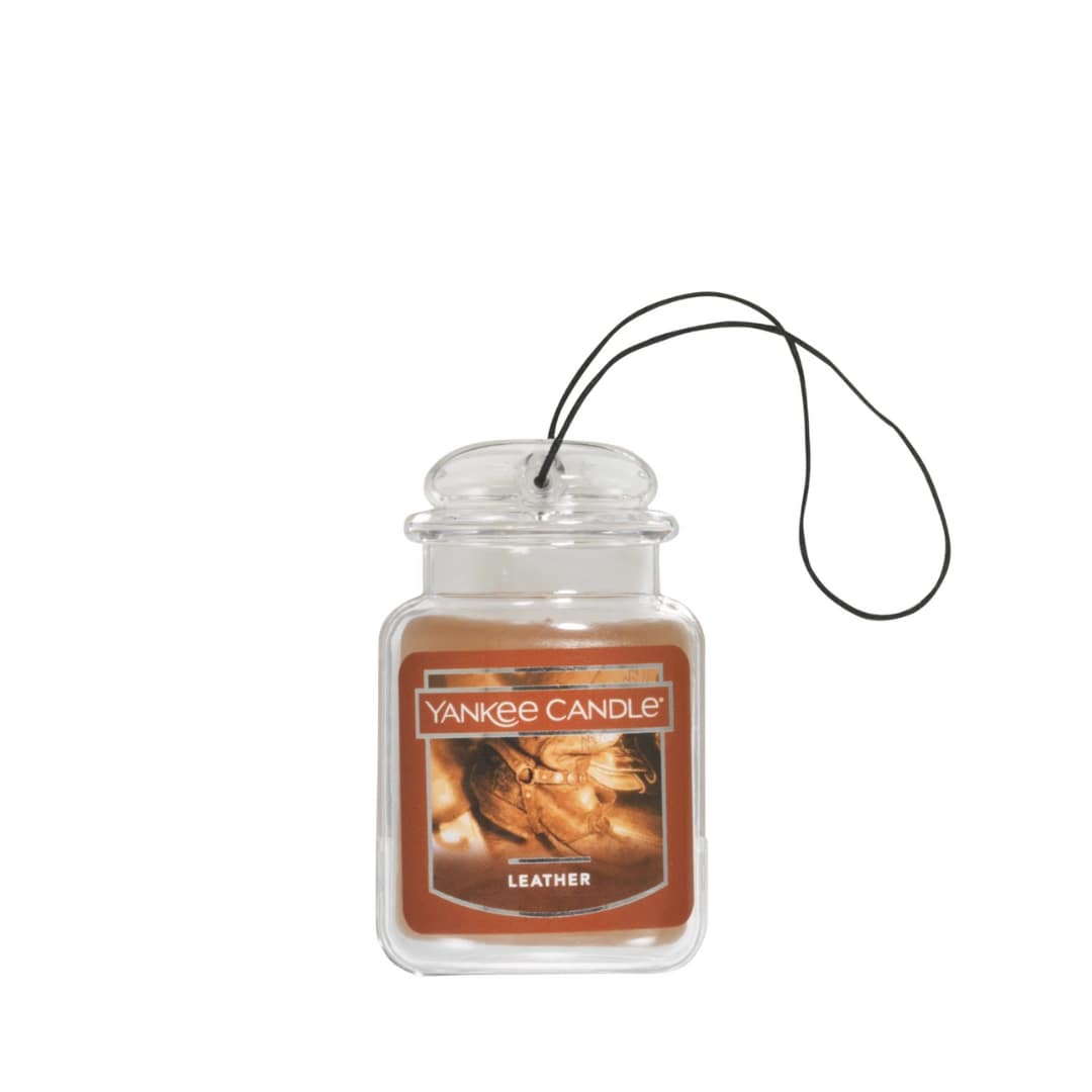 Yankee Candle Car Jar Ultimate Leather (27g)