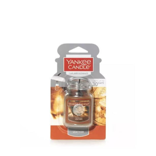 Yankee Candle Car Jar Ultimate Leather (27g)