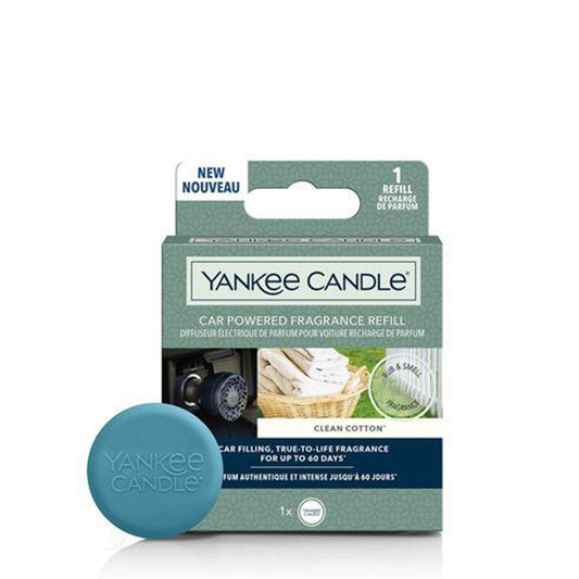 Yankee Candle Car Powered Refill Clean Cotton (22g)