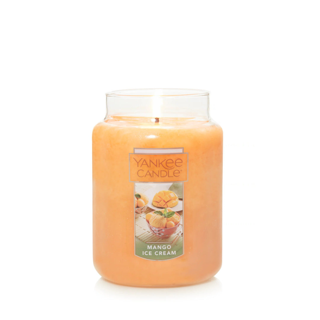 Yankee Candle Classic Jar Large Mango Ice Cream (1144g)