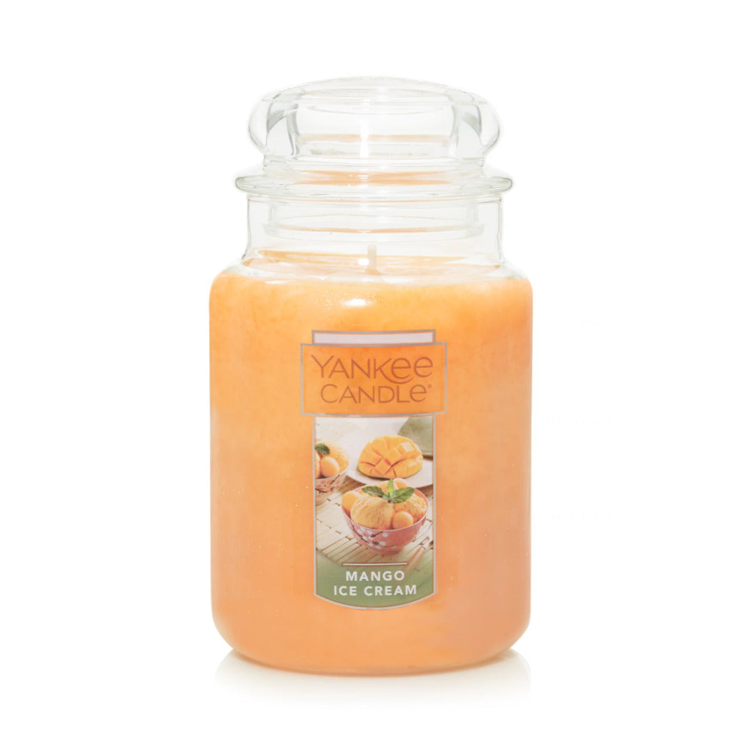 Yankee Candle Classic Jar Large Mango Ice Cream (1144g)