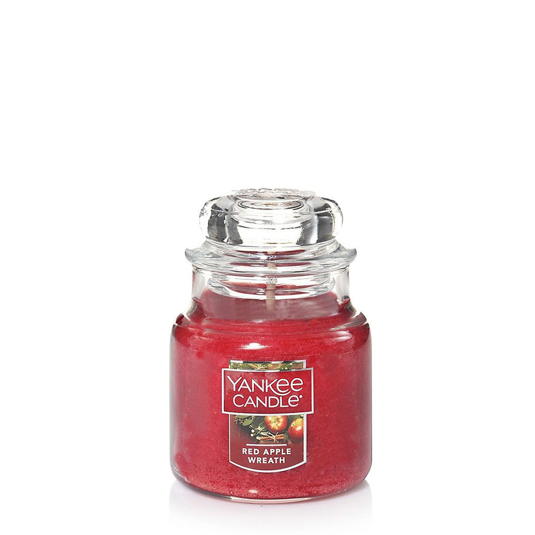 Yankee Candle Classic Jar Small Red Apple Wreath (232g)