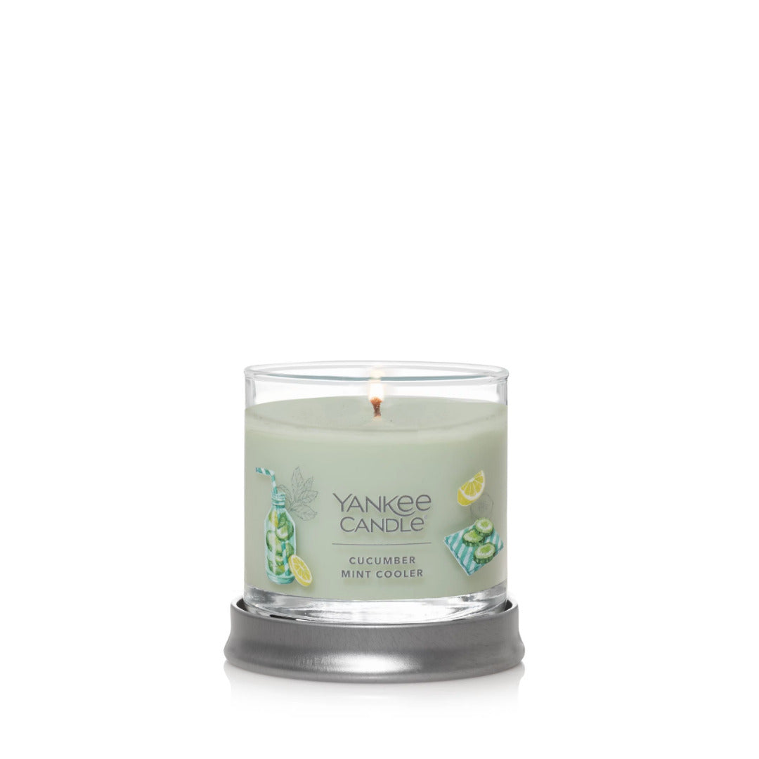 Yankee Candle Signature Collection Tumbler Small Cucumber Mint Cooler (351g)