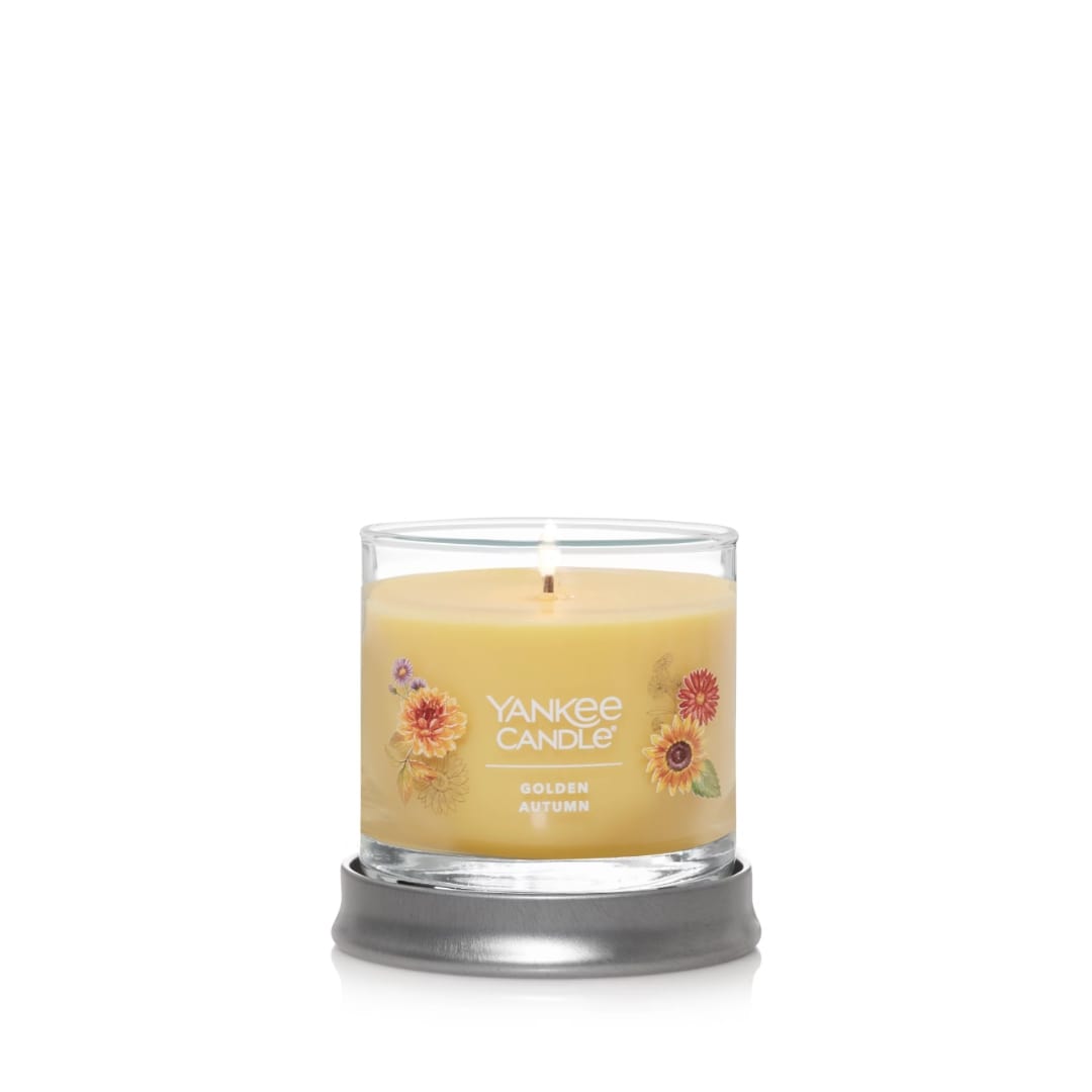 Yankee Candle Signature Collection Tumbler Small Golden Autumn (351g)